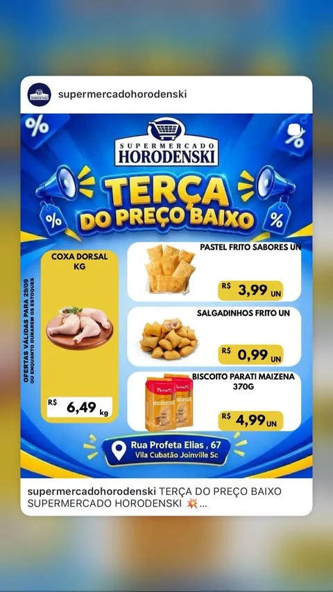 Encarte Supermercado Horodenski