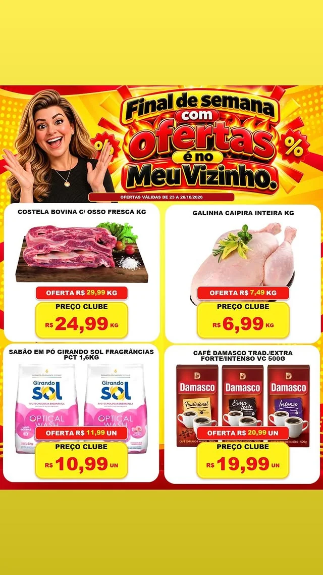 Encarte Supermercados Meu Vizinho