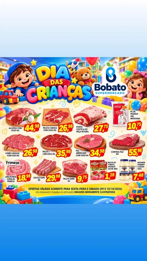 Encarte Supermercado Bobato