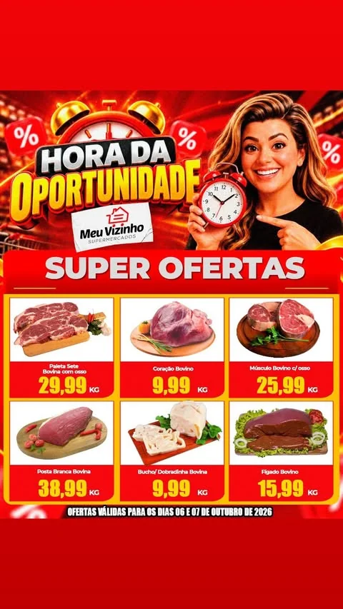 Encarte Supermercados Meu Vizinho