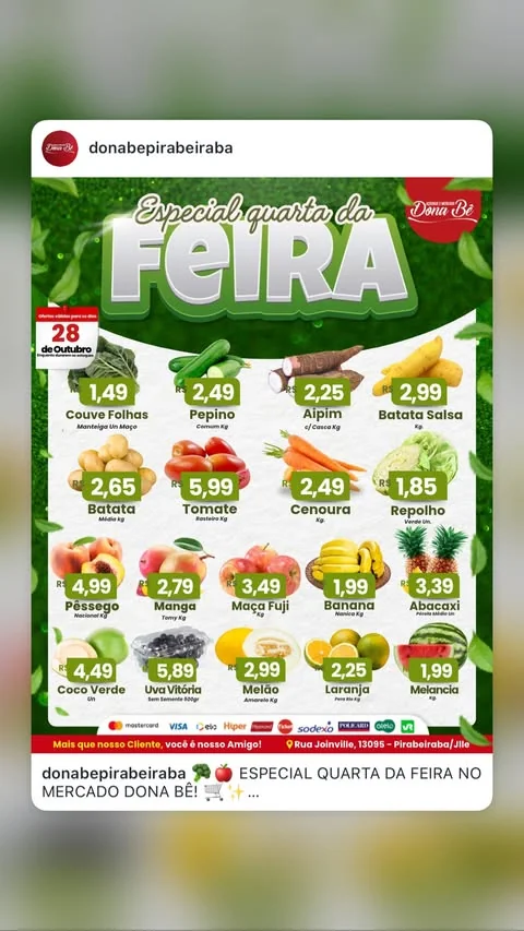 Encarte Supermercado Dona Bê