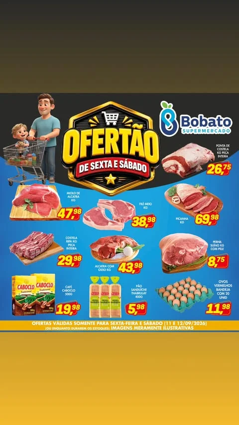 Encarte Supermercado Bobato