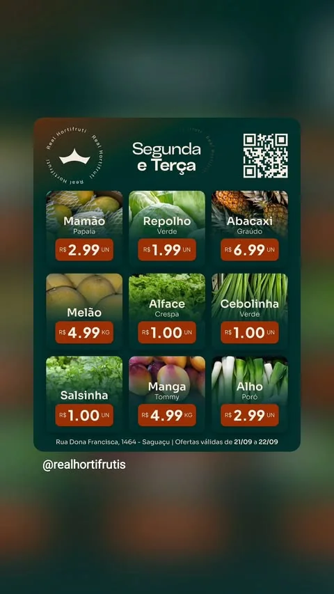 Encarte Real Hortifruti