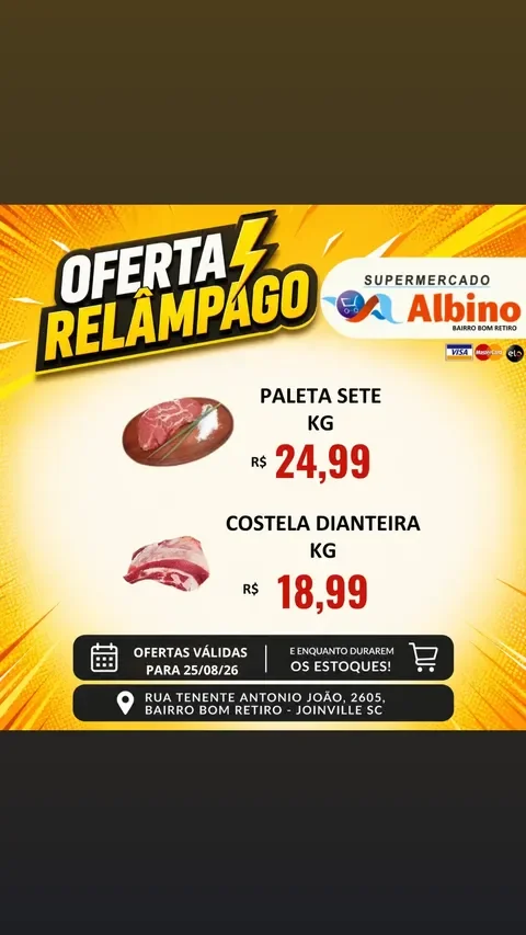 Encarte Supermercado Albino