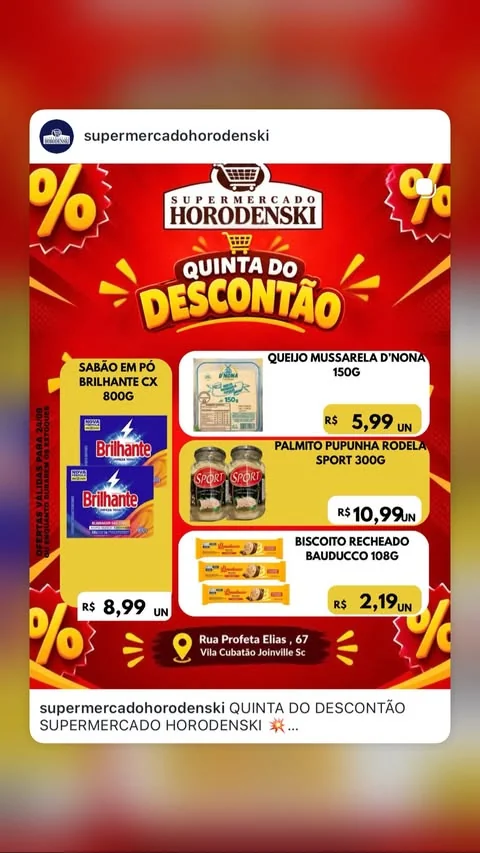 Encarte Supermercado Horodenski
