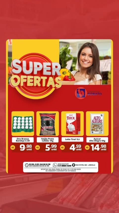 Encarte Supermercado Bobato