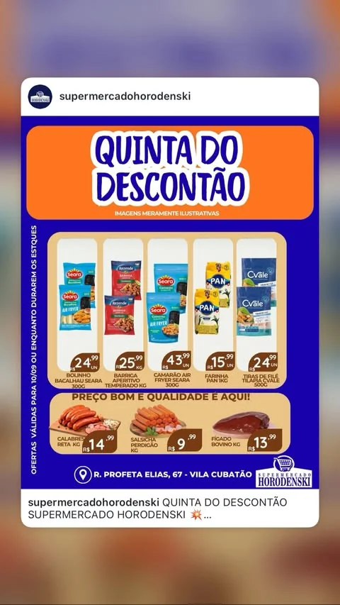 Encarte Supermercado Horodenski