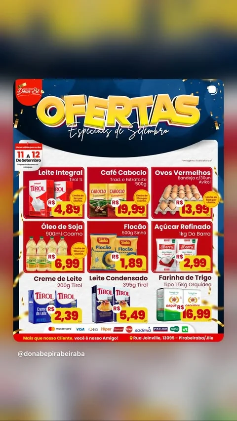 Encarte Supermercado Dona Bê