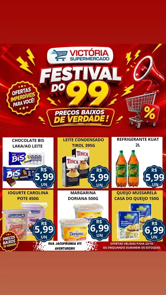 Encarte Supermercado Victória