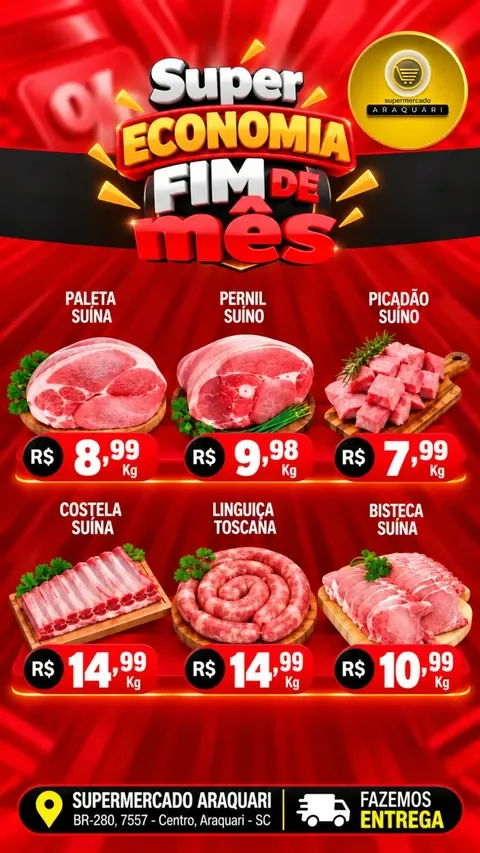 Encarte Supermercado Araquari