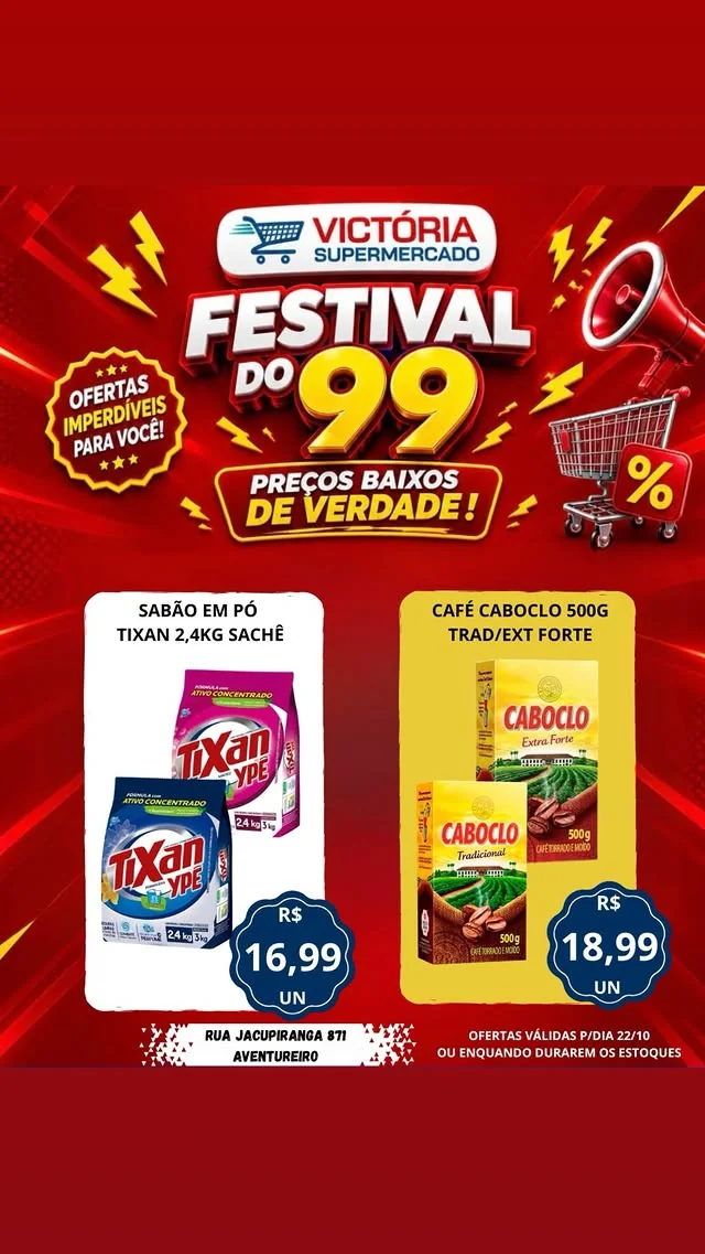 Encarte Supermercado Victória