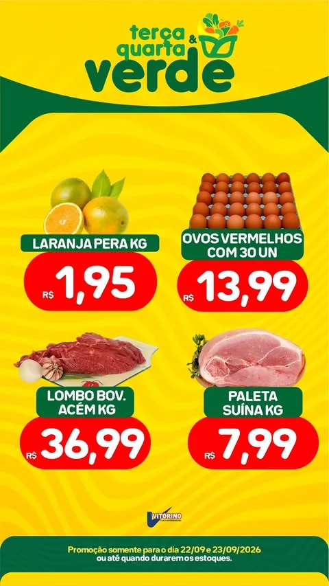 Encarte Supermercado Vitorino