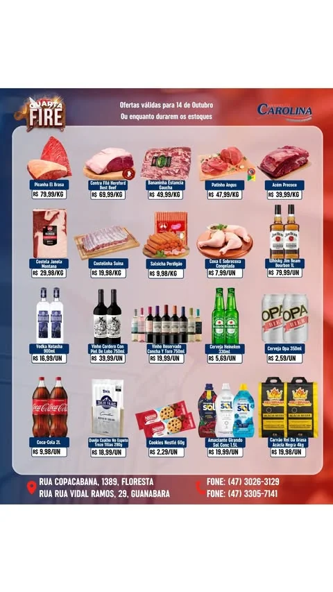 Encarte Supermercado Carolina