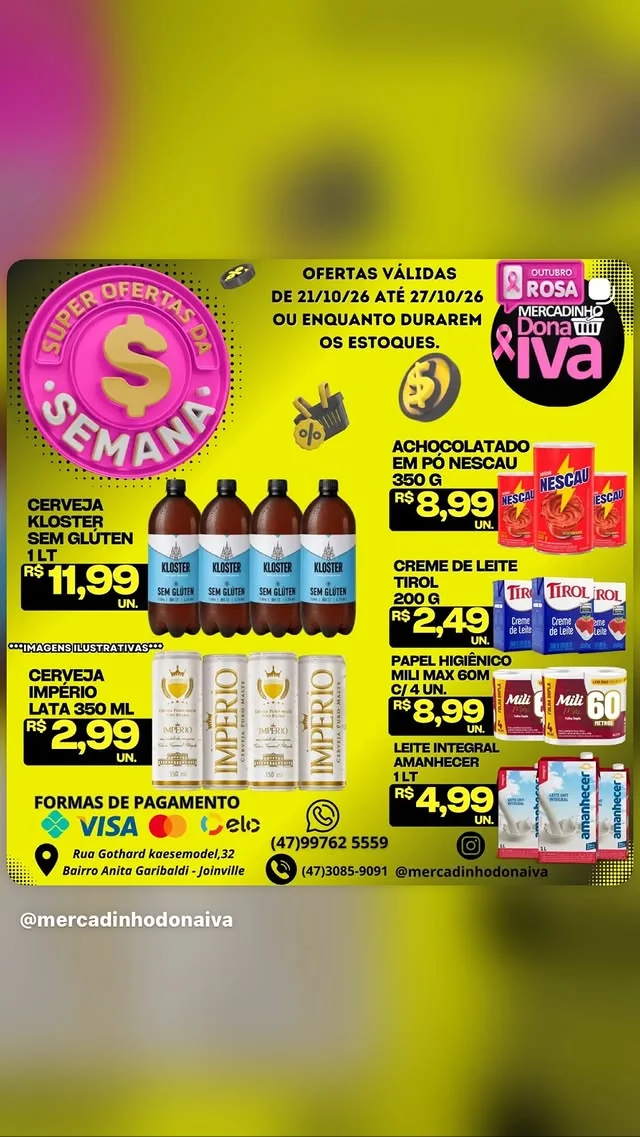 Encarte Mercadinho Dona Iva