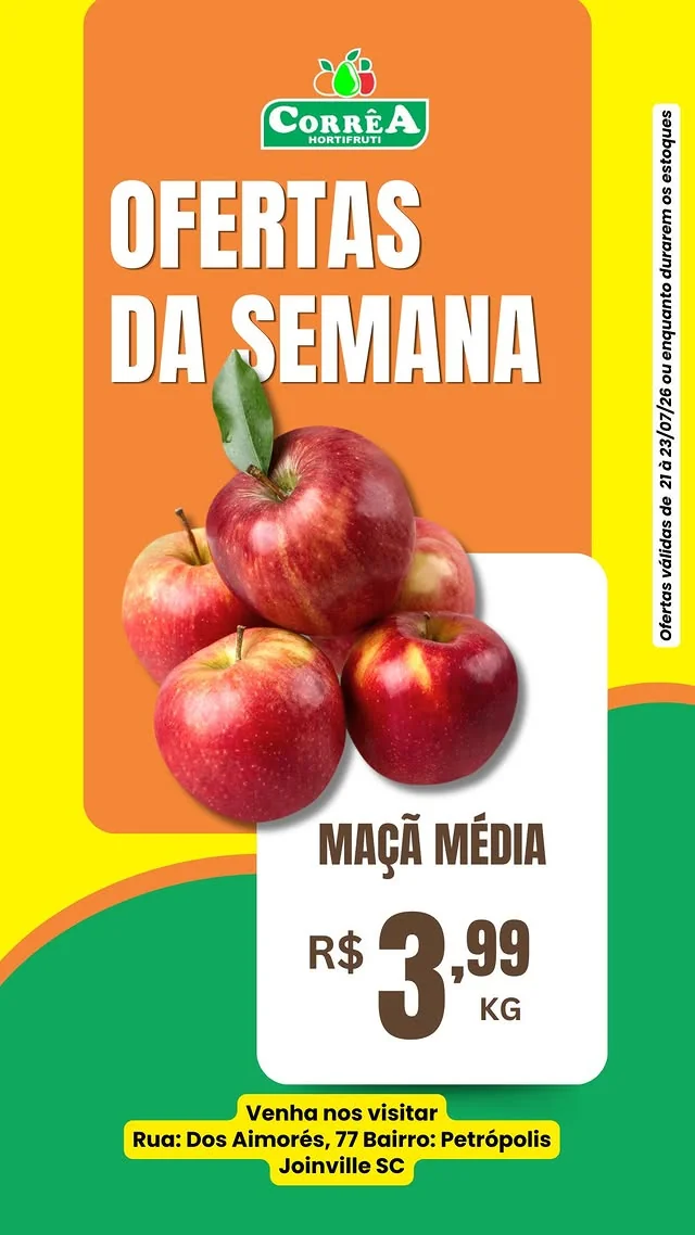 Encarte Hortifruti correa