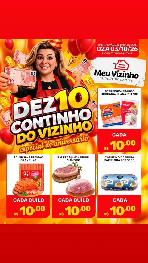Encarte Supermercados Meu Vizinho