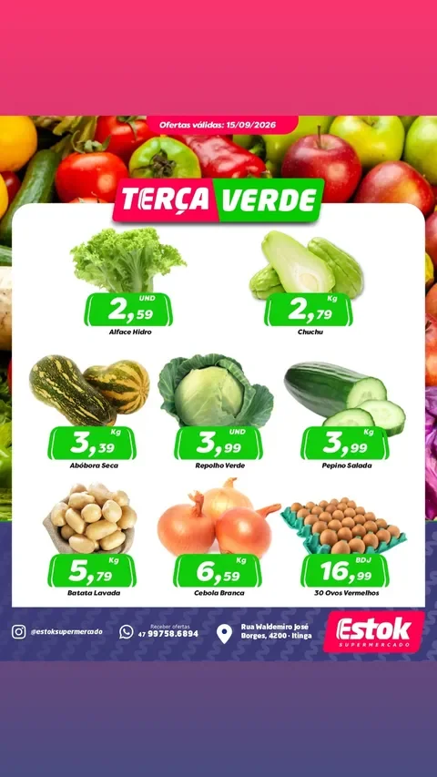 Encarte Estok Supermercado