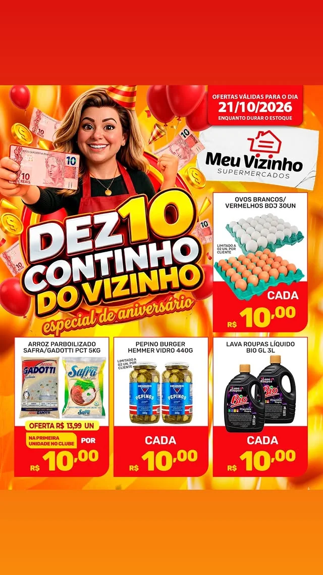 Encarte Supermercados Meu Vizinho