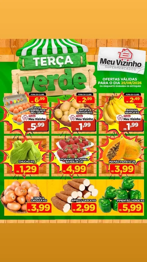 Encarte Supermercados Meu Vizinho