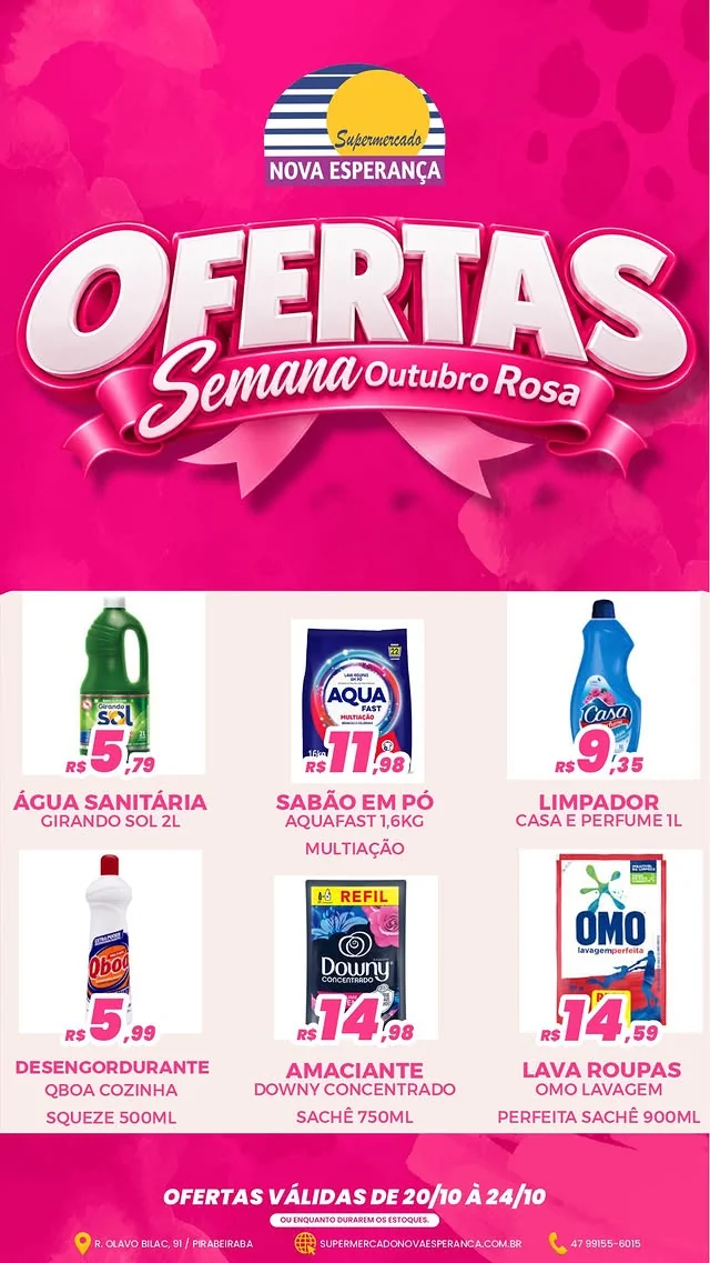 Encarte Supermercado Nova Esperanca
