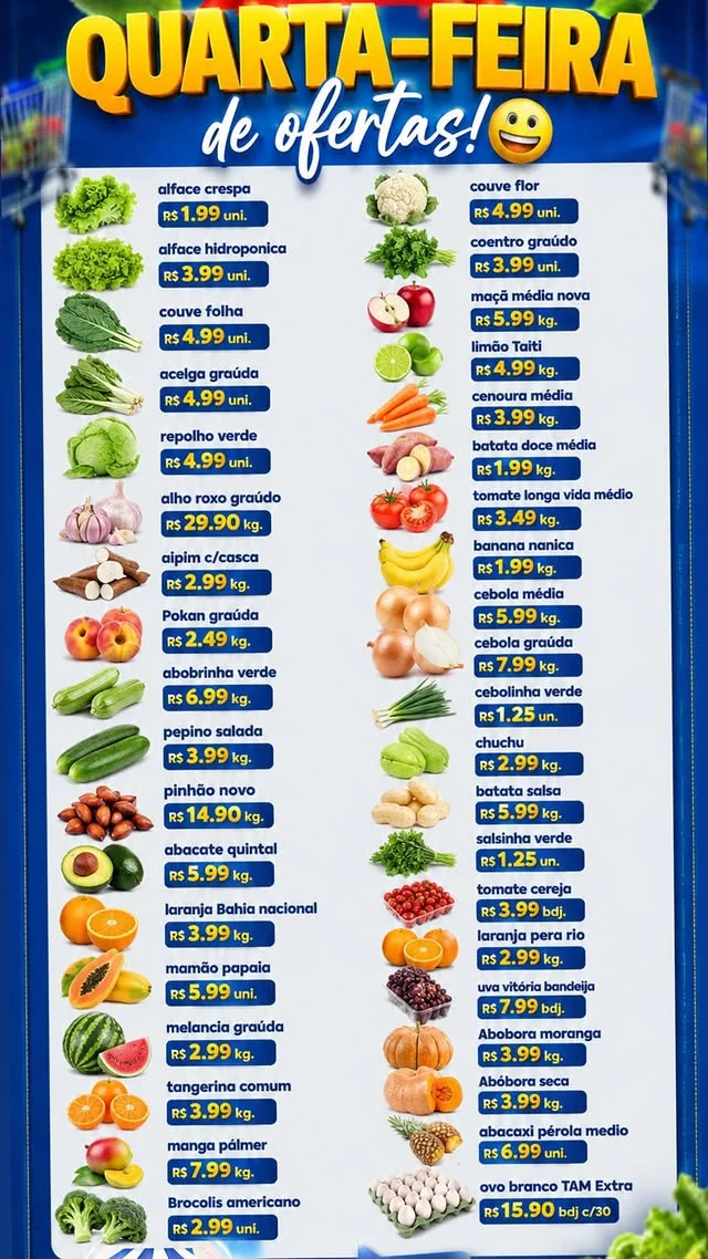 Encarte Hortifruti bom retiro