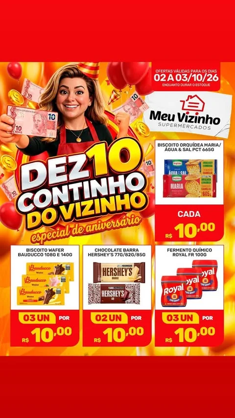 Encarte Supermercados Meu Vizinho
