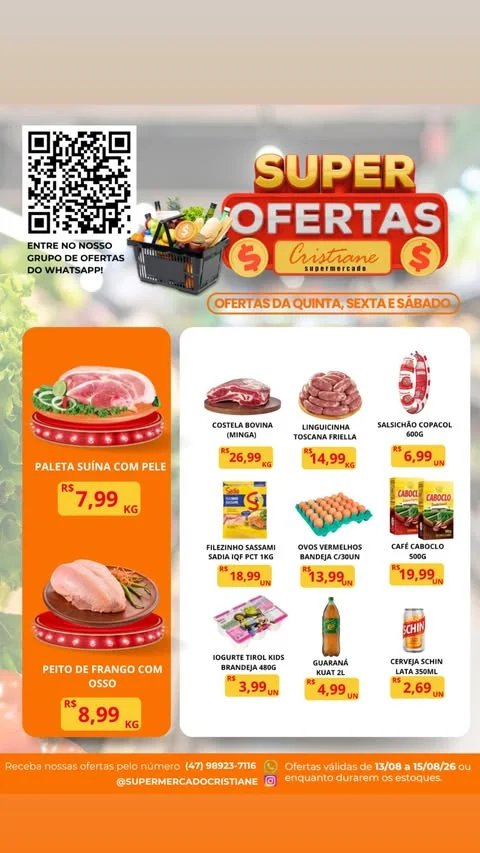 Encarte Supermercado Cristiane