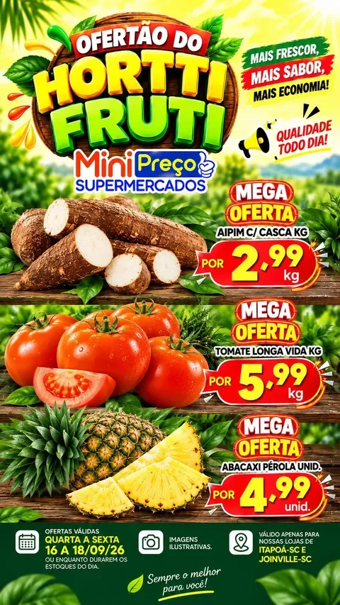 Encarte Mini Preço Supermercados