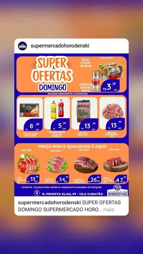 Encarte Supermercado Horodenski