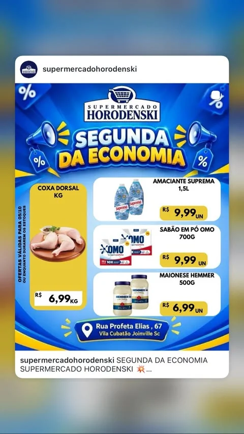 Encarte Supermercado Horodenski