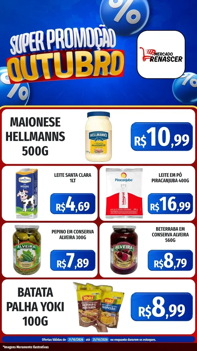 Encarte Mercado Renascer