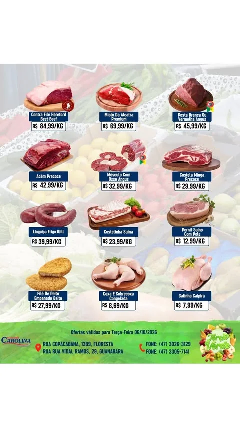 Encarte Supermercado Carolina