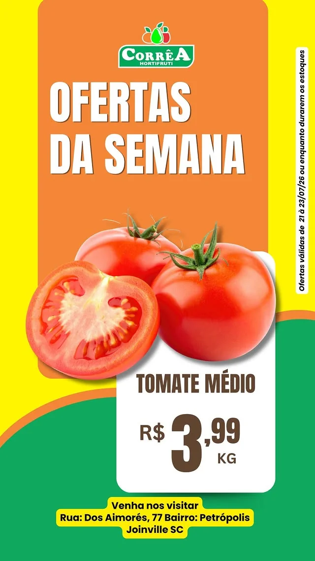 Encarte Hortifruti correa