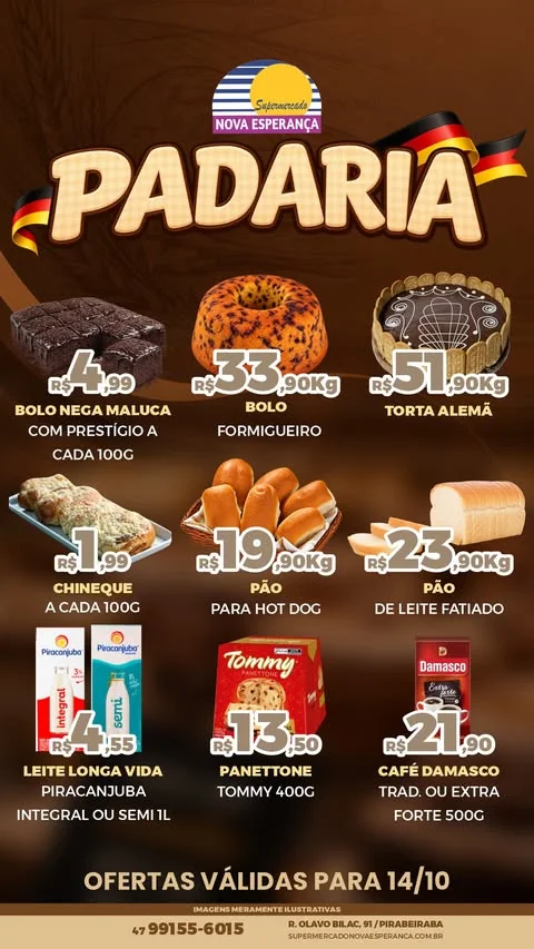 Encarte Supermercado Nova Esperanca