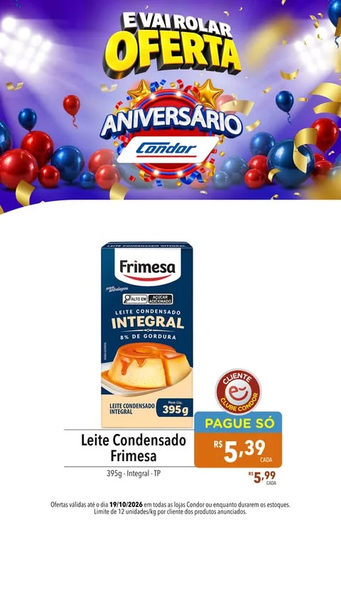 Encarte Rede Condor