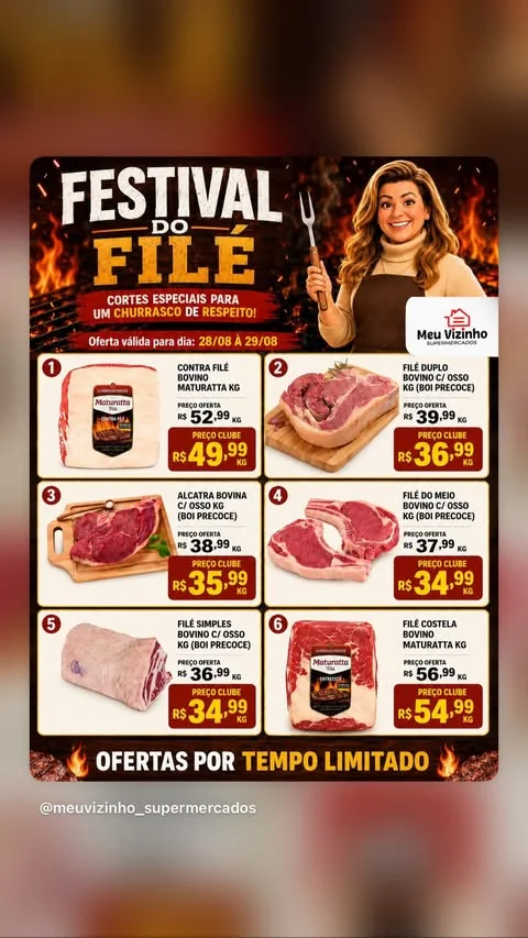 Encarte Supermercados Meu Vizinho