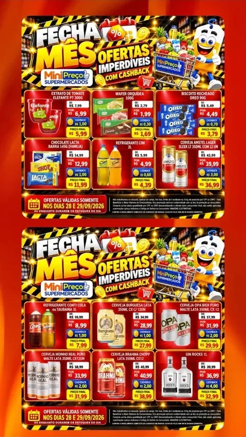 Encarte Mini Preço Supermercados