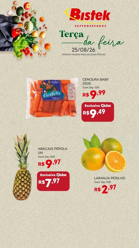 Encarte Bistek Supermercados