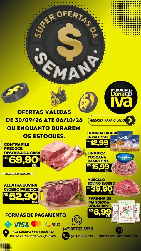 Encarte Mercadinho Dona Iva