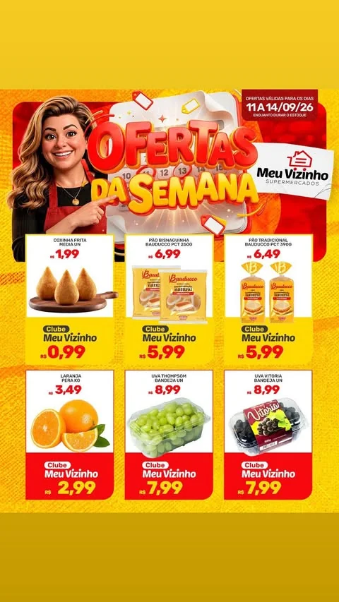 Encarte Supermercados Meu Vizinho