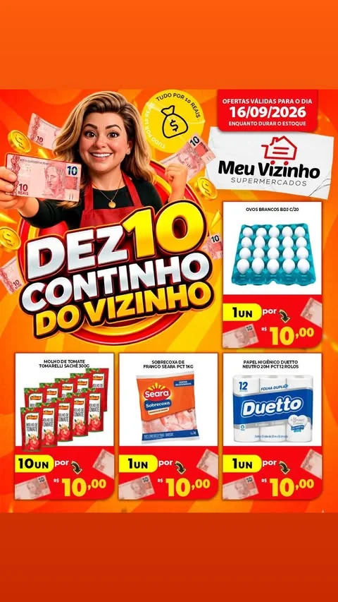 Encarte Supermercados Meu Vizinho