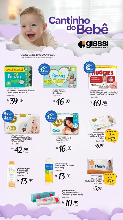 Encarte Giassi Supermercados