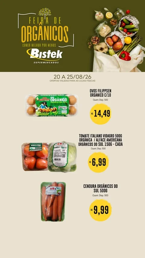 Encarte Bistek Supermercados