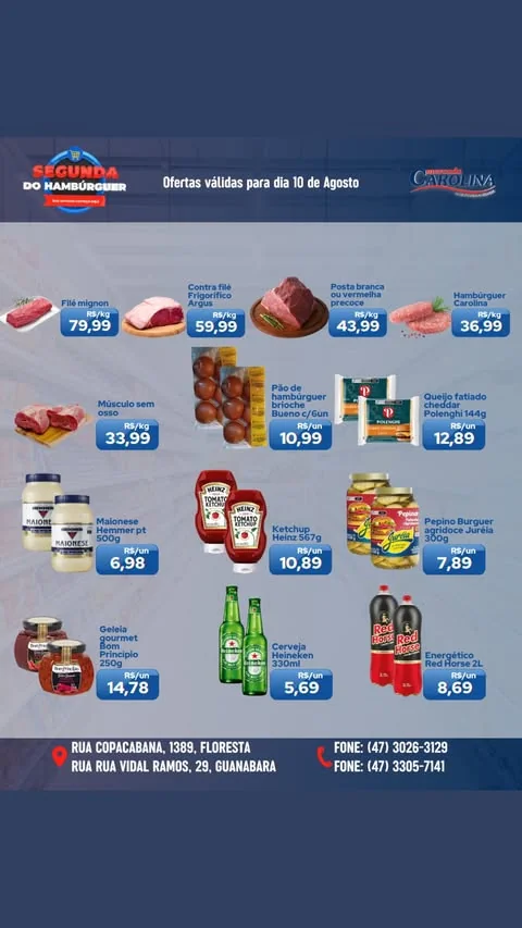 Encarte Supermercado Carolina