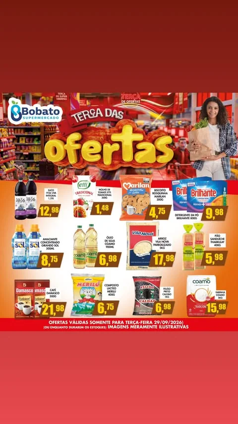 Encarte Supermercado Bobato