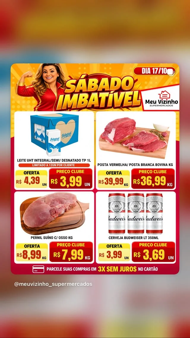 Encarte Supermercados Meu Vizinho