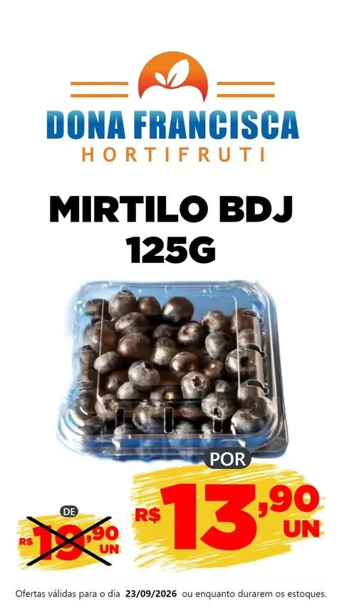 Encarte Hortifruti Dona Francisca