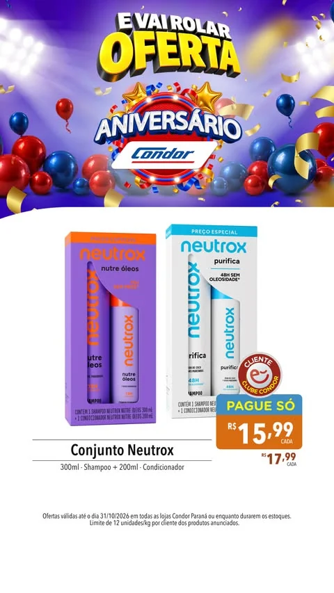 Encarte Rede Condor