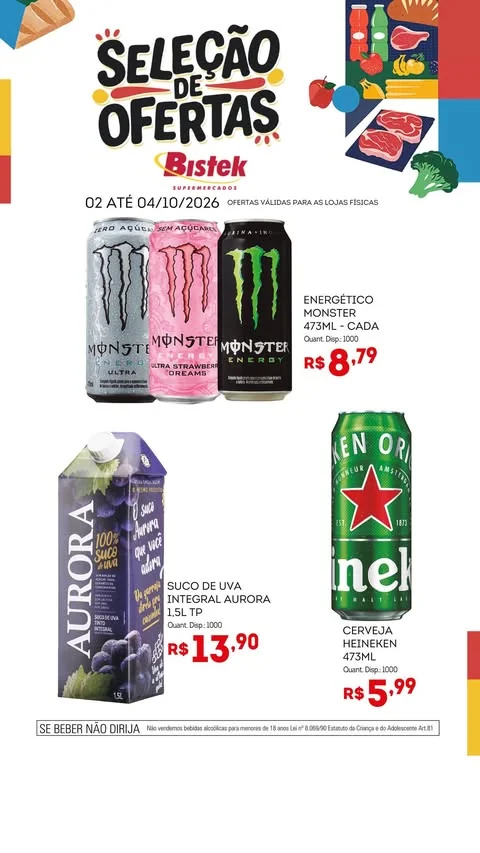 Encarte Bistek Supermercados
