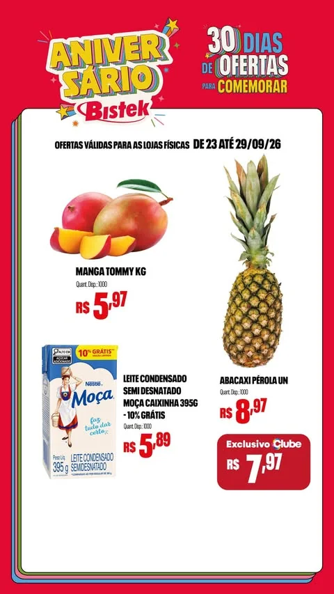Encarte Bistek Supermercados